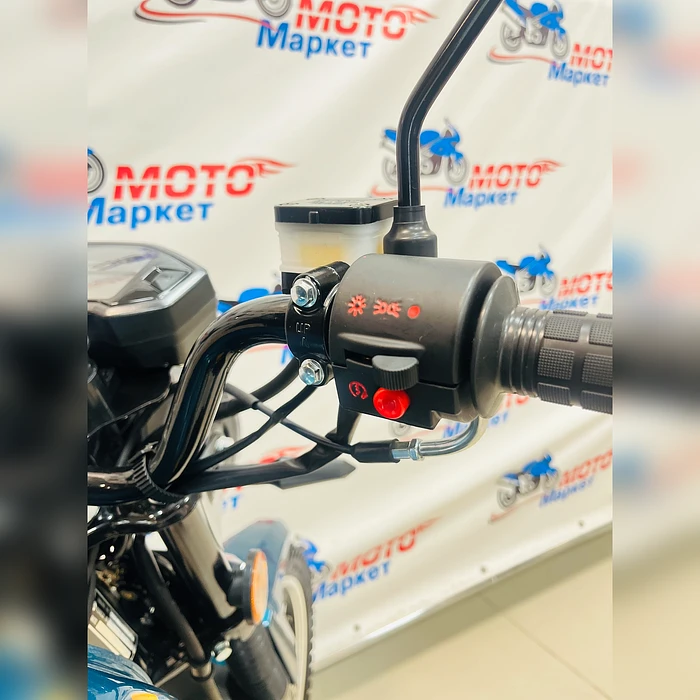 Мопед КОМЕТА -II LUX аквамарин