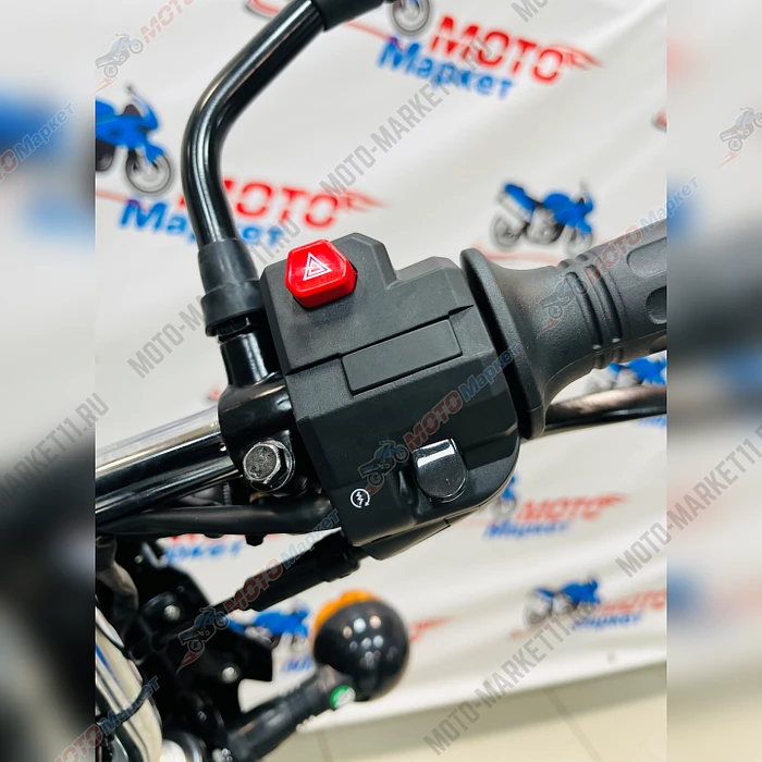 Мотоцикл BAJAJ BOXER  150 UG черно-серый