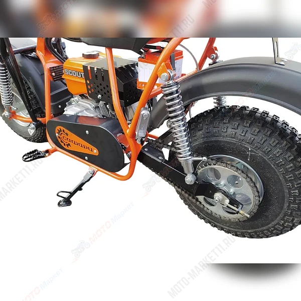 Мотоцикл СПРИНТ на редукторе, колеса 8” KP230ER, фара, электростартер