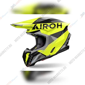 Внедорожный шлем Airoh Twist 3 King Yellow Gloss L