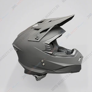 Шлем KIOSHI Holeshot 801 кроссовый черный матовый M