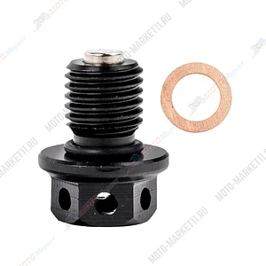 Пробка слива масла CNC с магнитом IGP М12x1,50