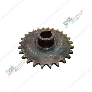 Звезда 26 зуб. шаг 15,875 вал 25мм со сменной ступицей