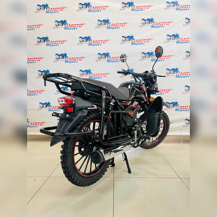 Мопед КОМЕТА II CROSS черный