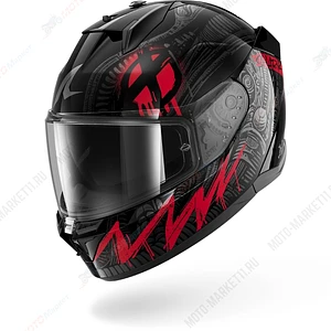 Шлем SHARK D-SKWAL 3 SHIEVER Black/Anthracite/Red, L