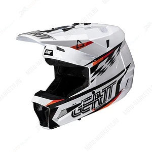 Мотошлем подростковый Leatt Moto 3.5 Helmet Kit (White, M, 2026 (1025450160)