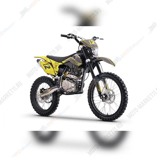 Эндуро / кроссовый мотоцикл BSE Z2 L 19\16 Split Yellow, арт. BZ2LKA015GYH1