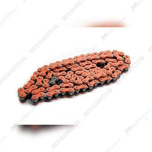 Цепь 428 100 зв. оранжевая 