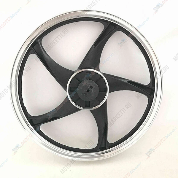 Обод 17 дюймов задний литой Альфа  черный