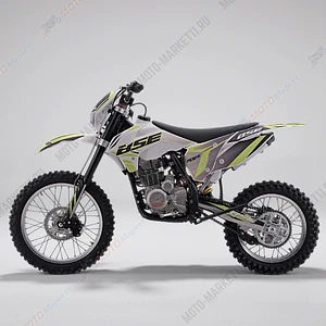 Эндуро / кроссовый мотоцикл BSE Z3.00 21/18 Thorn Green/White, арт. BZ300ND030HGH1
