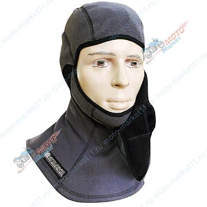 Подшлемник STARKS  с защитой шеи FLEECE COLLAR Open Серый (L-XL)