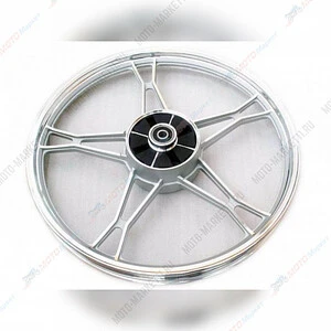 Обод 17 дюймов передний литой серебристый