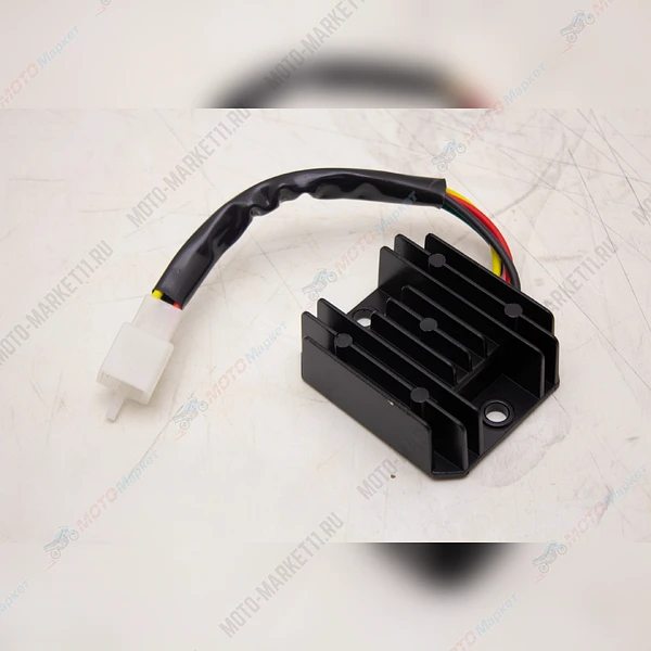 Реле регулятор с проводом 5 конт. мал.колодка (штырь) ZJ125