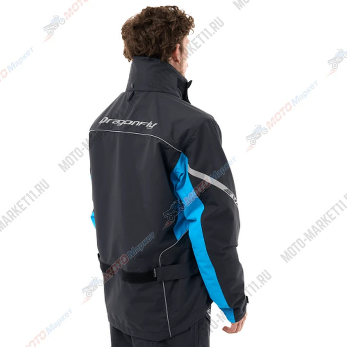 Куртка - дождевик EVO Man Black - Blue (мембрана) (XL)
