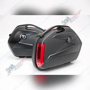 Кофры боковые пластиковые комплект, 22л FIREPARTS