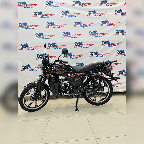 Мопед КОМЕТА -II LUX черный