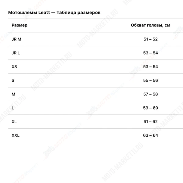 Внедорожный шлем Leatt Moto 3.5 XL 61-62cm Red V26