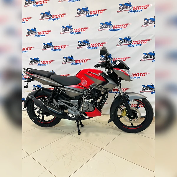 Мотоцикл BAJAJ PULSAR 125NS черно-красный