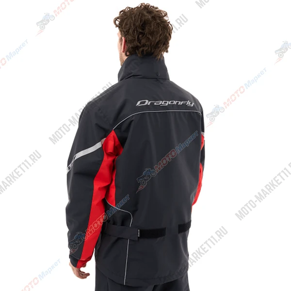 Куртка - дождевик EVO Man Black - Red (мембрана) (M)