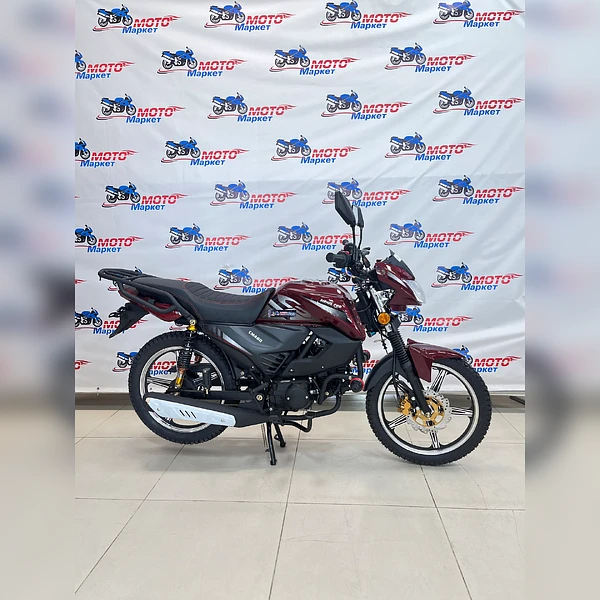 Мопед SIRIUS PRO бордовый