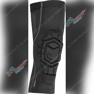 Защита колена FLY RACING BARRICADE LITE черная/красная  (2022)