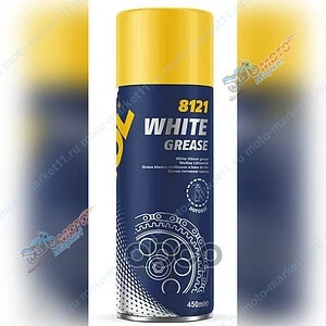 Белая литиевая смазка MANNOL 450мл.