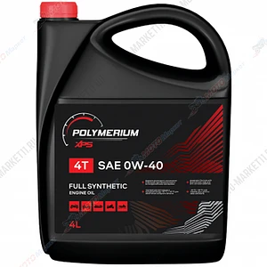 Масло POLYMERIUM XPS 4T FULL SYNTHETIC 0W-40 4л