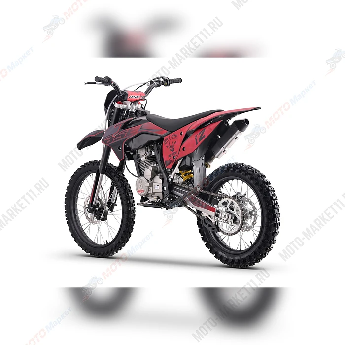 Эндуро / кроссовый мотоцикл BSE Z2 L 21\18 Split Red, арт. BZ2LKA015HRH1