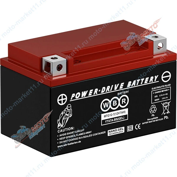 Аккумулятор WBR MTG12-7