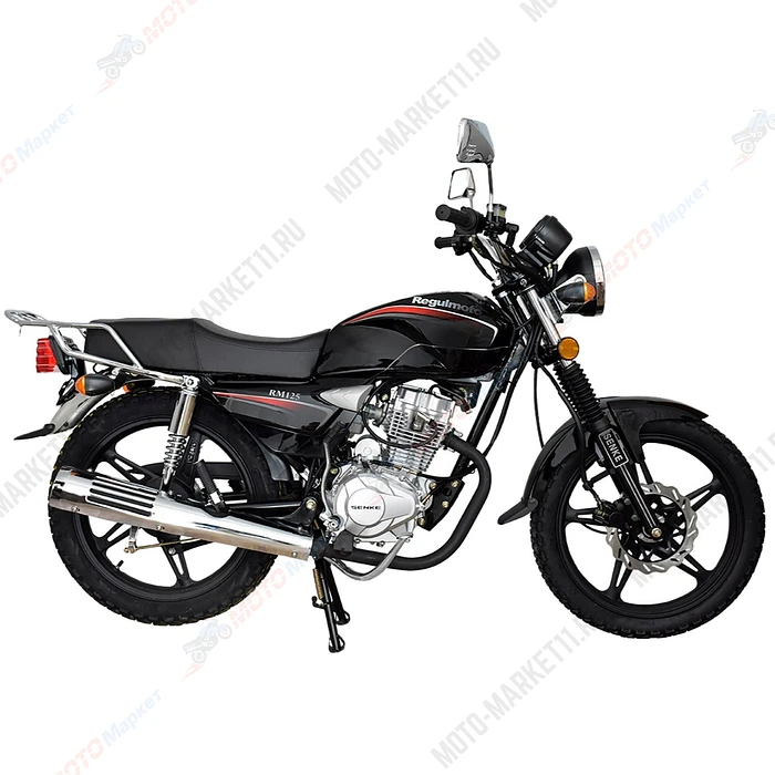 Мотоцикл Regulmoto RM125 с ПТС Черный