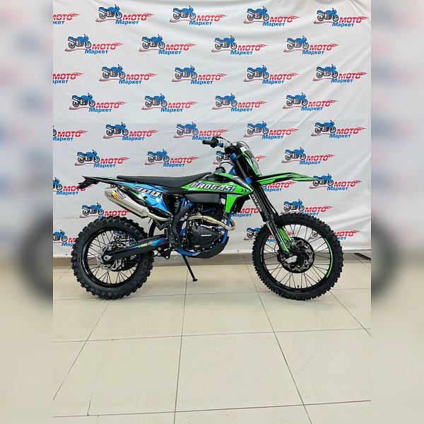 Мотоцикл эндуро PROGASI RACE 300 AIR (21/18) Green/Black