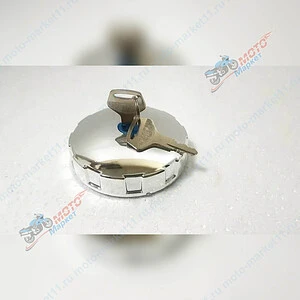 Крышка бензобака Иж с замком хром 