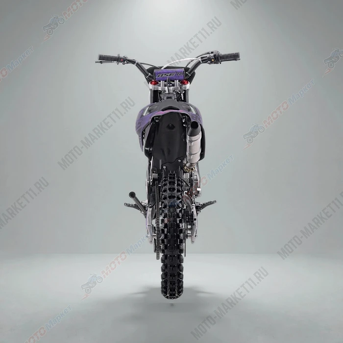 Эндуро / кроссовый мотоцикл BSE Z2 L 21\18 Split Purple, арт. BZ2LKA015HPH1