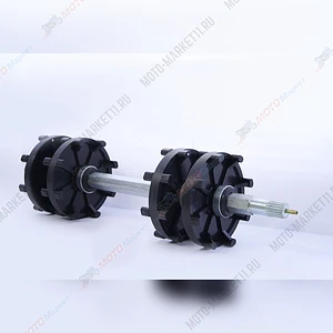 Вал ведущий с колесами 500 н.о. 15 шлицов (электронный привод) C40200780А