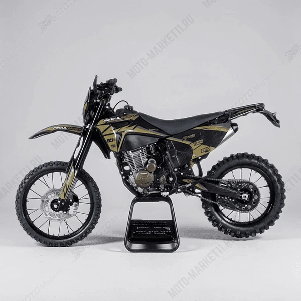 Мотоцикл Regulmoto ZZ PR 300 6 передач с ПТС (Черный/ зеленый)