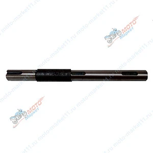 Вал ведомого шкива 2-х опорн. трансмиссии с посадкой на 25мм 300мм