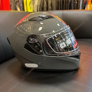 Шлем интеграл QSTK CH-807 серый глянец XL