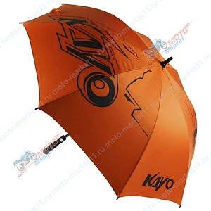 Зонт KAYO черный/оранжевый