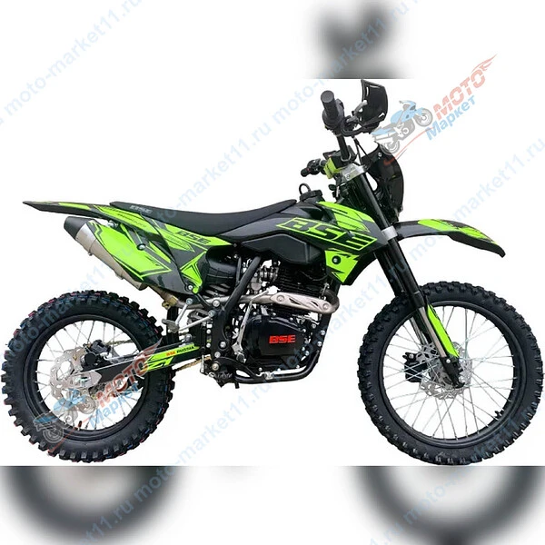 Эндуро / кроссовый мотоцикл BSE Z1 Neon Raven, арт. B0Z1EB035GPH3