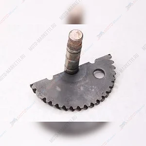 Вал кикстартера с сектором Скутер 139QMB 55мм 10712