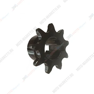 Звезда 9 зубов шаг 15,875 вал 20мм шпонка 6мм