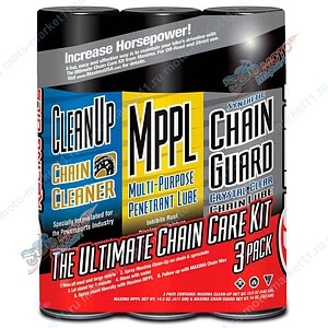 Набор для обслуживания цепей Maxima Chain Guard Ultimate (3х400мл.) 