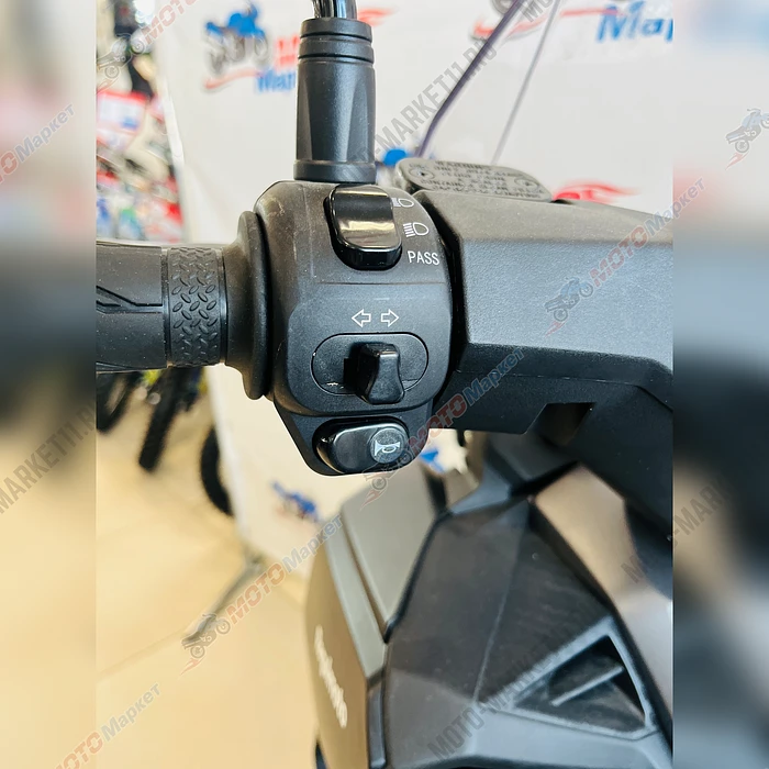 Скутер Regulmoto GRIDO (LJ175T-18) матовый черный 