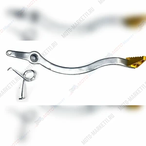 Педаль тормоза CNC золотая