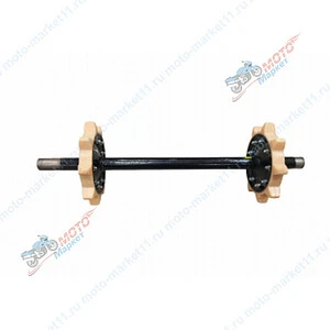 Вал ведущий 54 см посадка 25мм (под тележку 51 см)