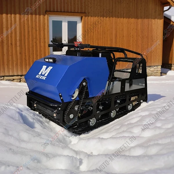 Мотобуксировщик Мужик KРLUXE-500/1450 20л.с 3А реверс-редуктор,эл.старт.