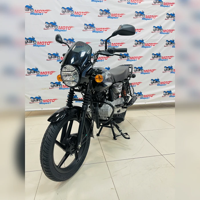 Мотоцикл BAJAJ BOXER  150 UG черно-серый