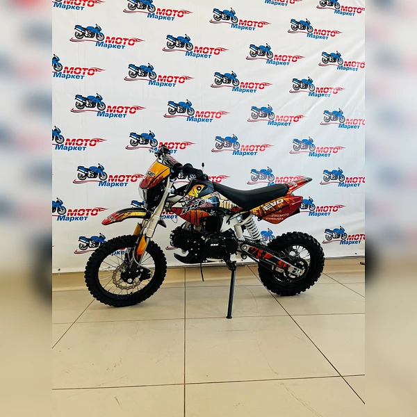 Питбайк BSE EVO 110e Samurai SA 14/12 (Полуавтоматическая КПП), арт. B0EVCB045CHW3