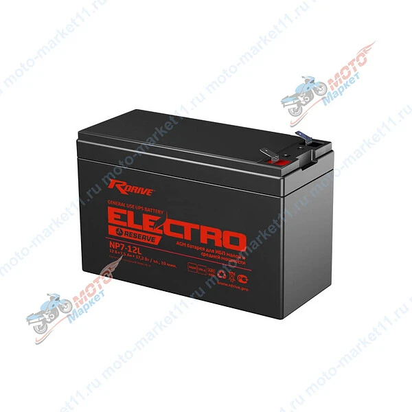 Аккумуляторная батарея RDrive ELECTRO RESERVE NP7-12L
