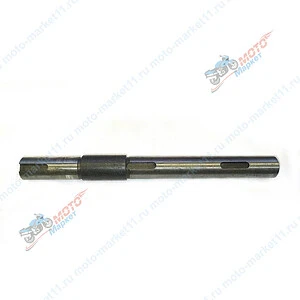 Вал ведомого шкива 2-х опорн. трансмиссии с посадкой на 25мм 280мм